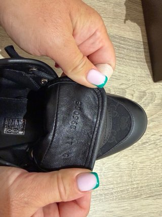 Zapatillas Gucci Mujer Negras 37.