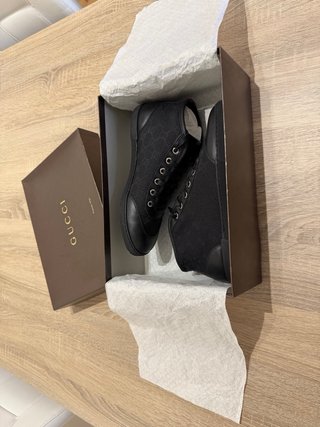 Zapatillas Gucci Mujer Negras 37.