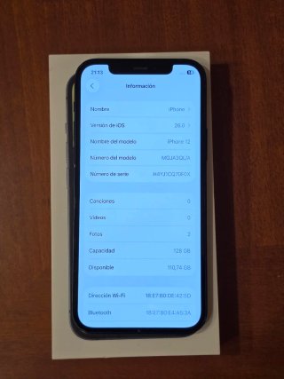 iPhone 12 128GB Nero