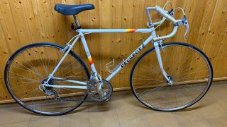 Bicicleta Carretera Peugeot Vintage Blanca