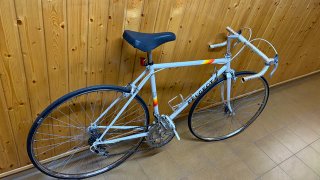 Bicicleta Carretera Peugeot Vintage Blanca