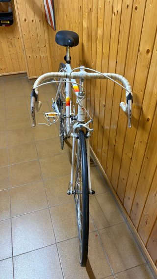 Bicicleta Carretera Peugeot Vintage Blanca