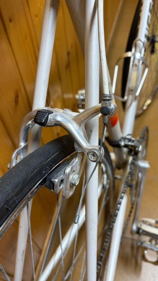 Bicicleta Carretera Peugeot Vintage Blanca