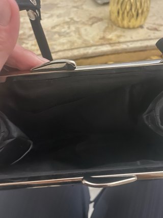 Pochette nera donna