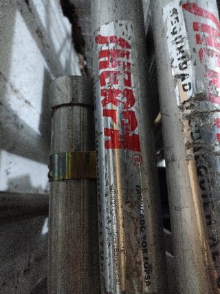 Andamios de aluminio 6m y 2m