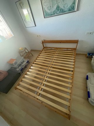 Cama 140cm Ikea Madera