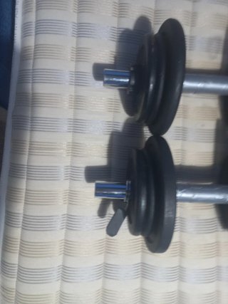 Mancuernas 20kg con discos DOMYOS