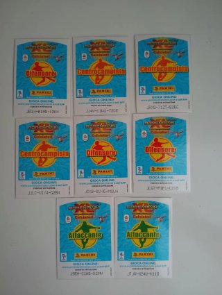Colección Cromos Adrenalyn XL Calciatori