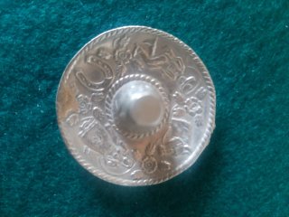 Sombrero Mexicano Alpaca Plata