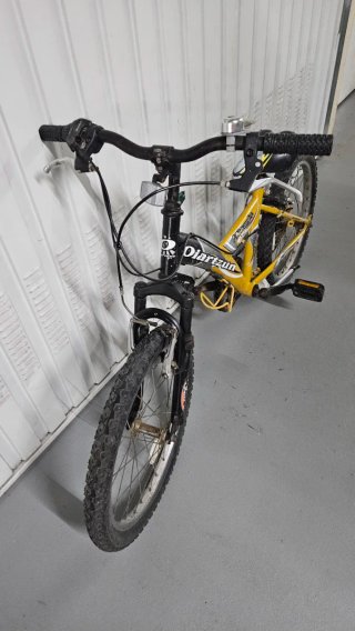 Bicicleta infantil 20' amarilla