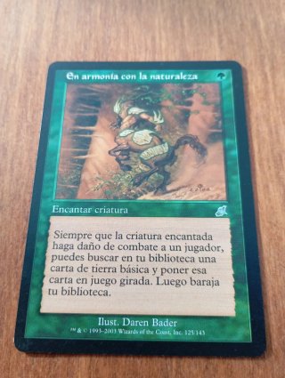 En Armonía con la Naturaleza MTG