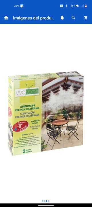 Kit Nebulización 15m Terraza Jardín