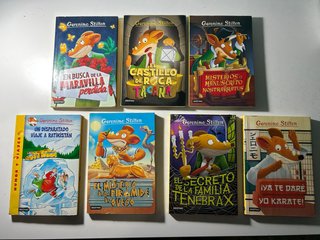 Libros Geronimo Stilton (venta individual o pack)