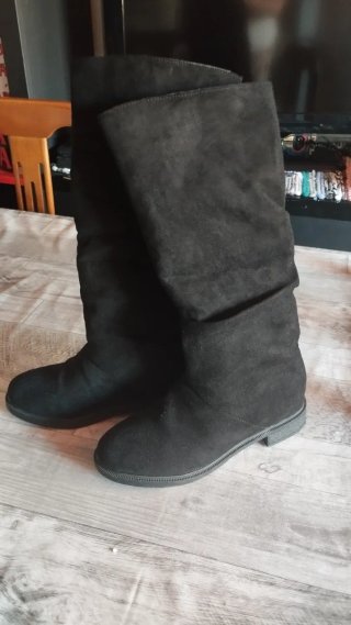 Botas altas mujer negras