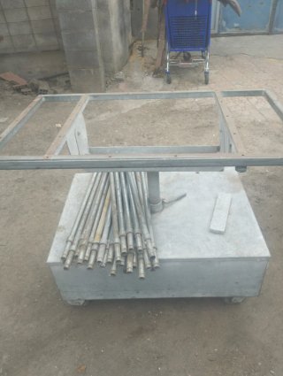 Mesa para pulir mármol