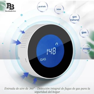 Rilevatore di gas WiFi multigas intelligente