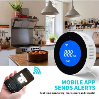 Rilevatore di gas WiFi multigas intelligente