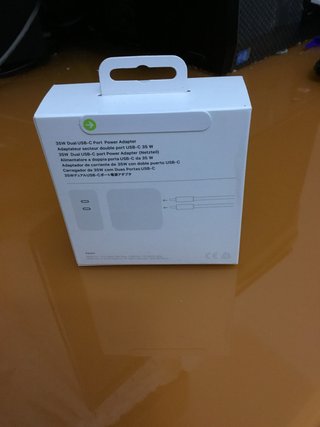 Pack 2 Cargadores Apple Dual USB-C 35W