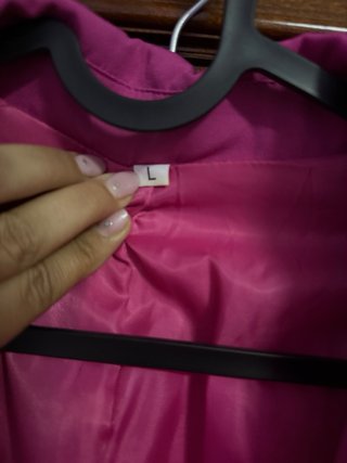 Chaqueta de vestir rosa