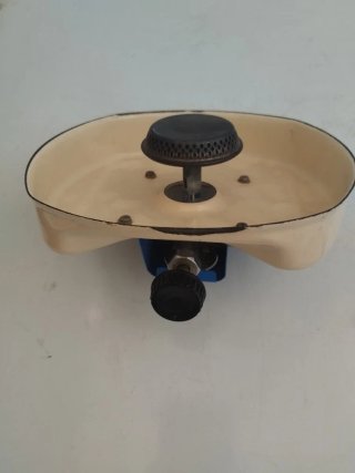Fornello da Campeggio a Gas Beige/Argento