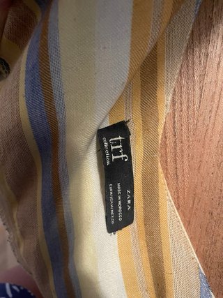 Vestido de tirantes con rayas