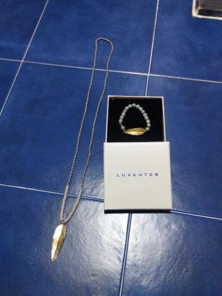 Conjunto Collar y Pulsera Luxenter