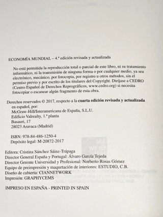 Economía mundial UNED