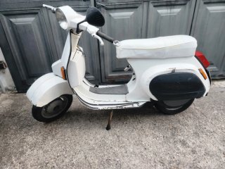 Vespa PK75 S Blanca Histórica
