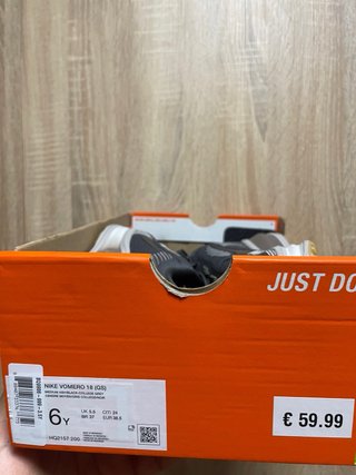 Nike Vomero 18 Talla 38.5 zapatillas de correr