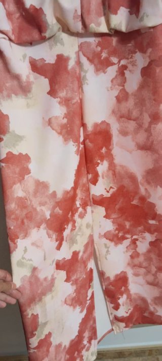 Vestido de fiesta estampado elástico