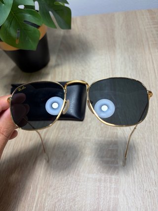 Gafas Ray-Ban Aviador Doradas Grises