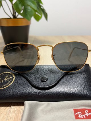 Gafas Ray-Ban Aviador Doradas Grises