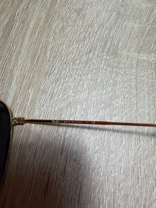 Gafas Ray-Ban Aviador Doradas Grises