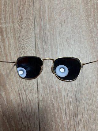 Gafas Ray-Ban Aviador Doradas Grises