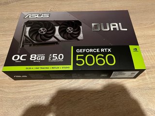 RTX 5060 OC Asus Dual GDDR7 8GB
