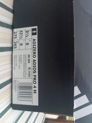 Adidas Adizero Adios Pro 4 M Rosa Talla 43