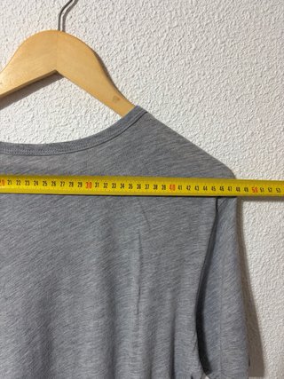 Camiseta Nike Athletic Cut Hombre Gris Talla L