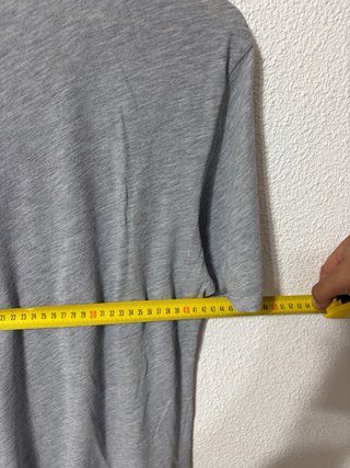 Camiseta Nike Athletic Cut Hombre Gris Talla L