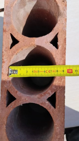 Ladrillos para vino (3 agujeros) 104 Uds  250