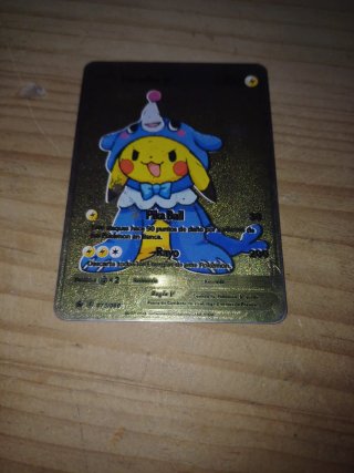 Carta Pokémon Pika Ball Metalica