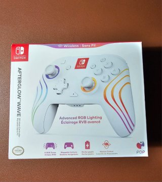 Mando Inalámbrico Afterglow Wave Nintendo Switch