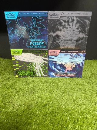 Scatole Allenatore Elite Pokémon (4 unità) ITA