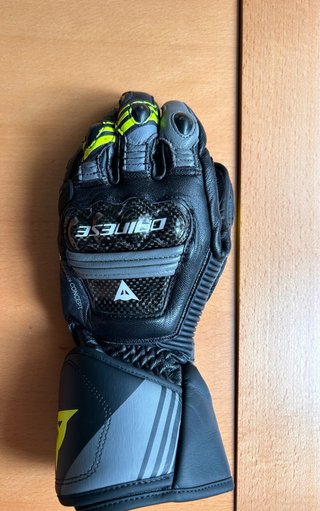 Guantes Dainese Druid4 Negro/Amarillo Talla S