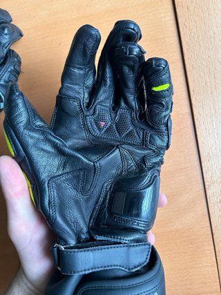 Guantes Dainese Druid4 Negro/Amarillo Talla S