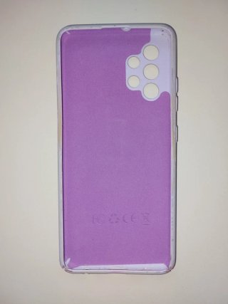 Funda teléfono móvil morada
