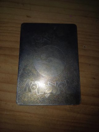 Carta Pokémon Metálica Pikachu