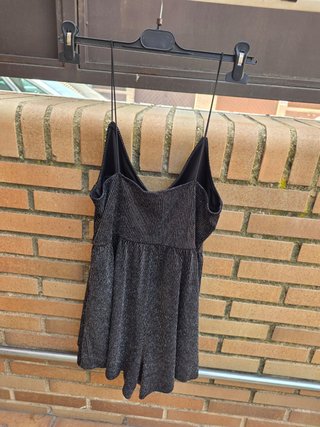 Mono corto brillante Divided H&M Talla M