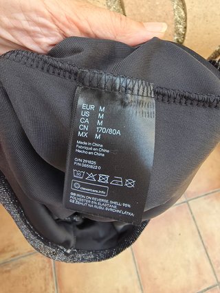 Mono corto brillante Divided H&M Talla M
