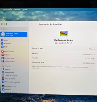 MacBook Air M1 13 2020 | 8GB RAM | 256GB SSD