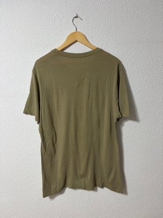 Camiseta Nike Hombre Logo Bordado Verde Talla L